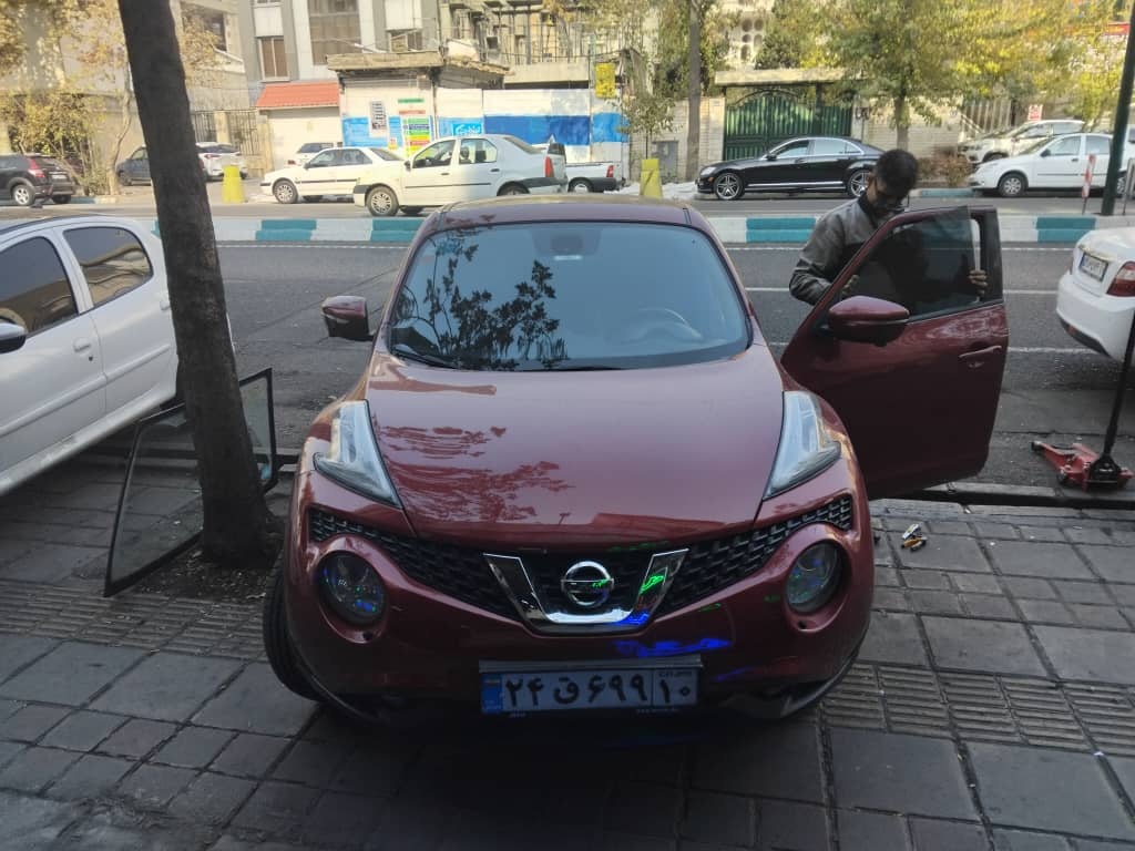 تعمیر شیشه بالابر نیسان جوک