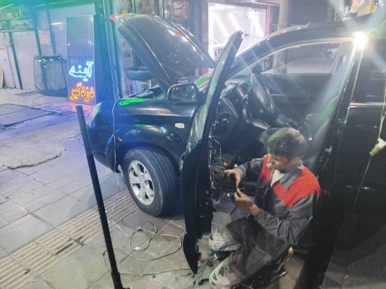 تعمیر قفل مرکزی توسان 2010